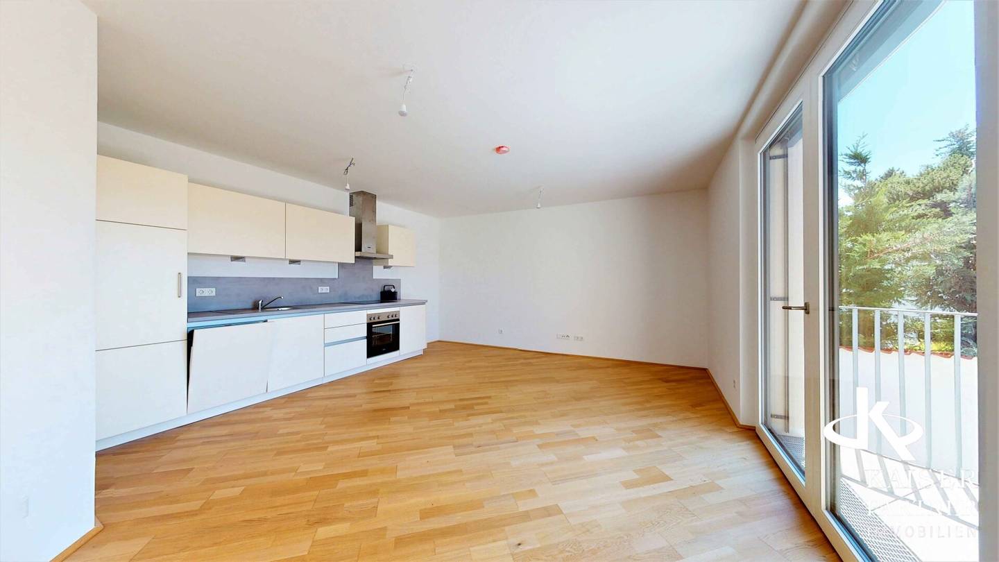 Moderne 2-Zi-Wohnung mit Balkon & Grünblick!