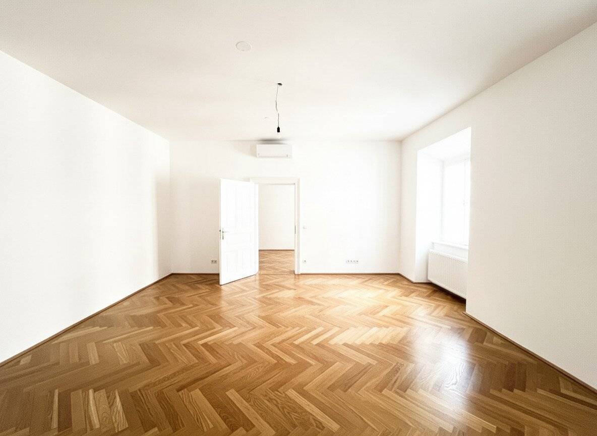 UNBEFRISTET: Klimatisierte Altbauwohnung im Stadtzentrum / Air-conditioned flat in the city centre