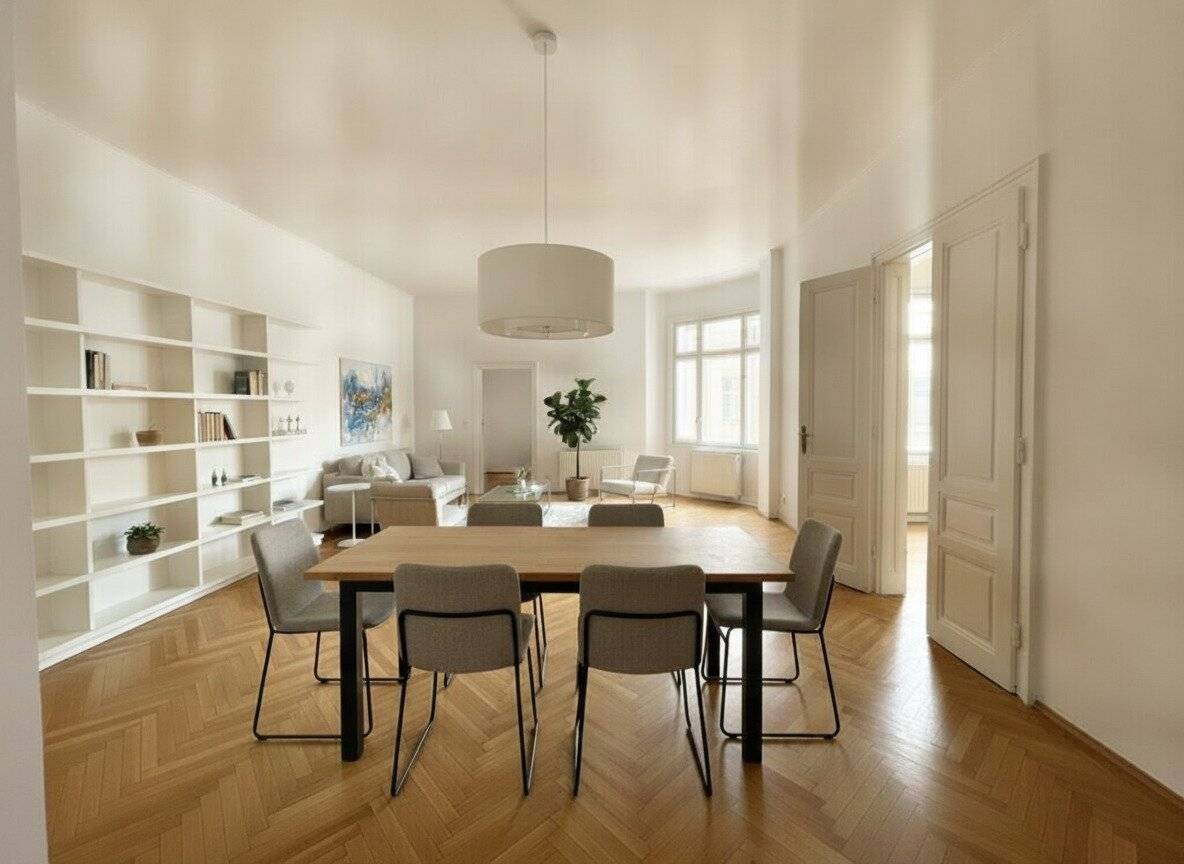 UNBEFRISTET: Wohnen in Bestlage in einer ruhigen Altbauwohnung