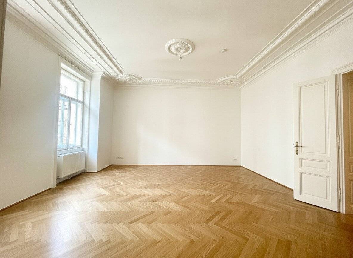 UNBEFRISTET: Klimatisierte, traumhafte Altbauwohnung in prominenter Lage / UNLIMITED: Air-conditioned, gorgeous apartment in a historic building in a prime location