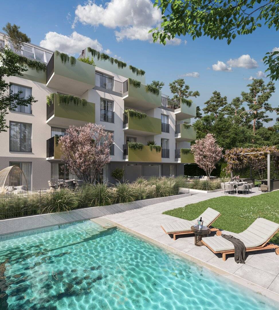 Erstbezug 2026: 2-Zimmer-Wohnung im Luxusprojekt mit Pool und Outdoorküche