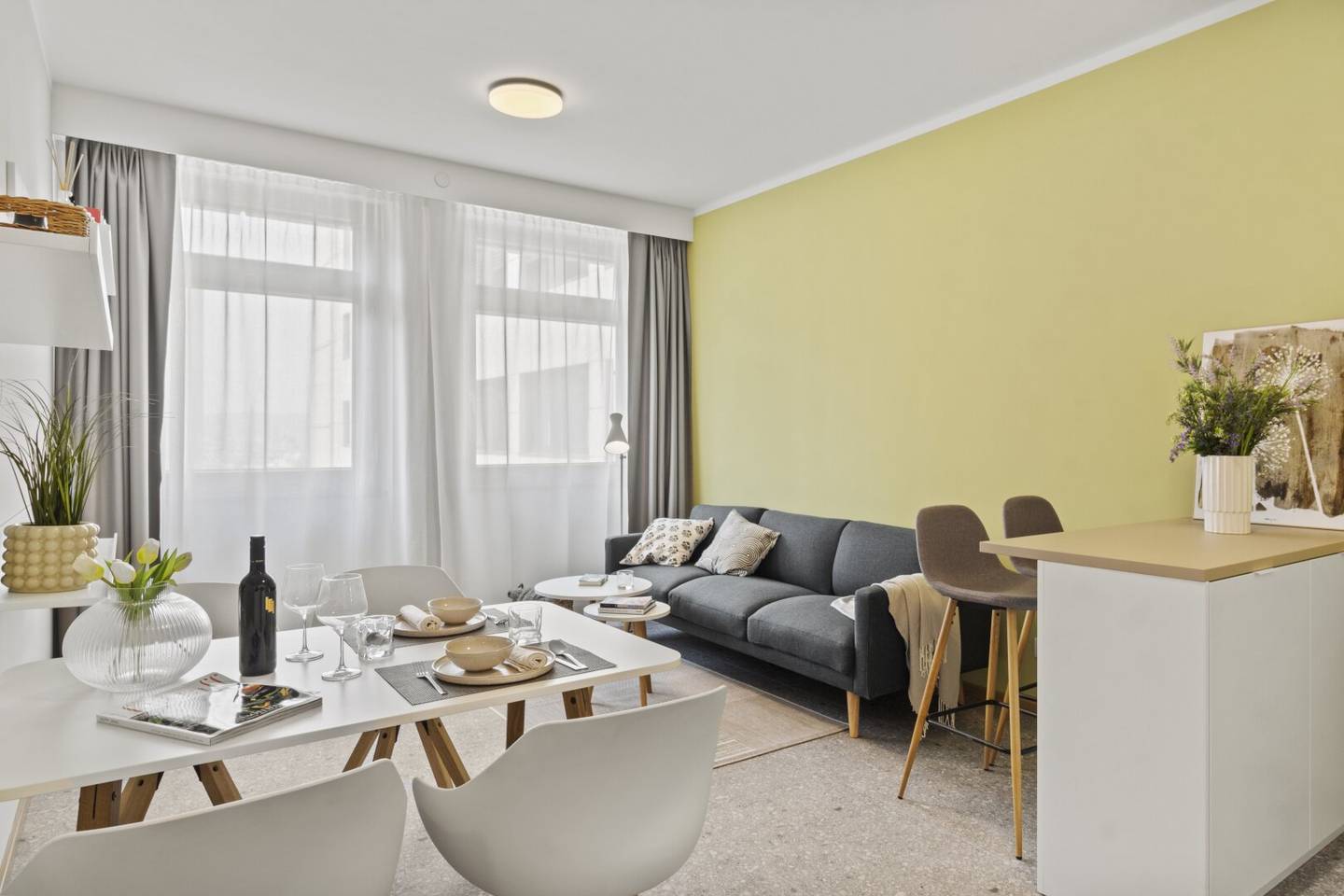 HANS-Y - Pauschalmiete (inkl. Strom, Heizung, Internet, Pool, Gym, Spa & vieles mehr) + flexible Laufzeiten!