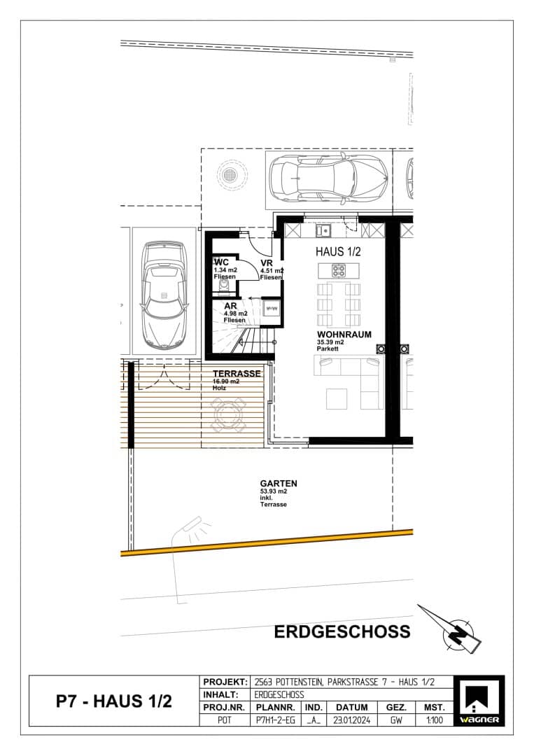 SOMMERAKTION - Küche im Preis inkludiert! Doppelhaushälften sowie ein Einfamilienhaus in Pottenstein! 5 Zimmer + zahlreiche Aussenflächen! UNSCHLAGBARE PREISE!