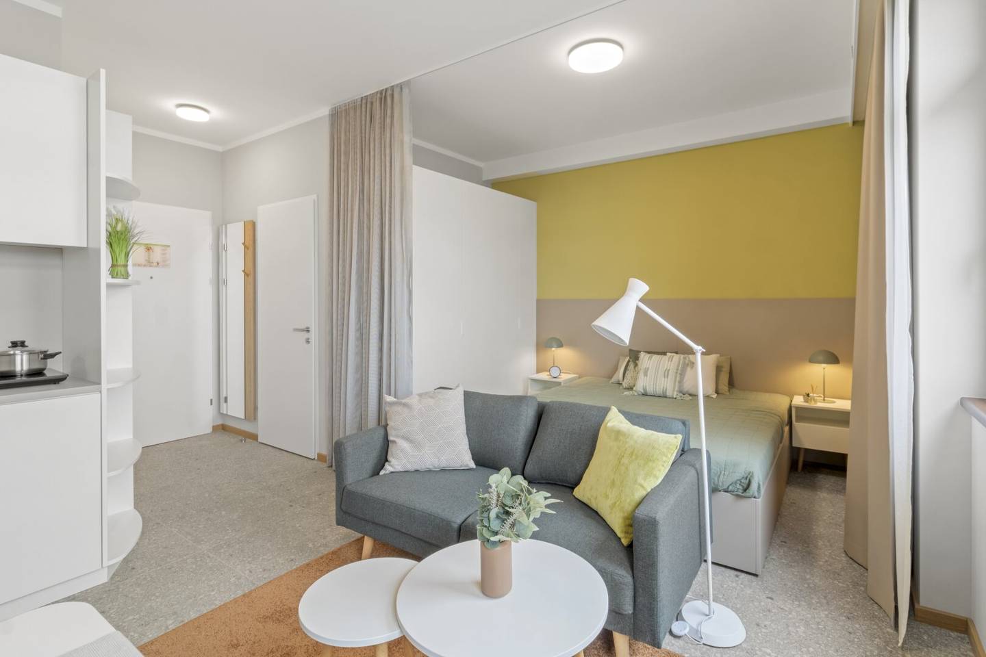 * ALL-INCLUSIVE-LIVING * im HANS-Y - Pauschalmiete (inkl. Strom, Heizung, Internet, Pool, Gym, Spa & vieles mehr) + flexible Laufzeiten!