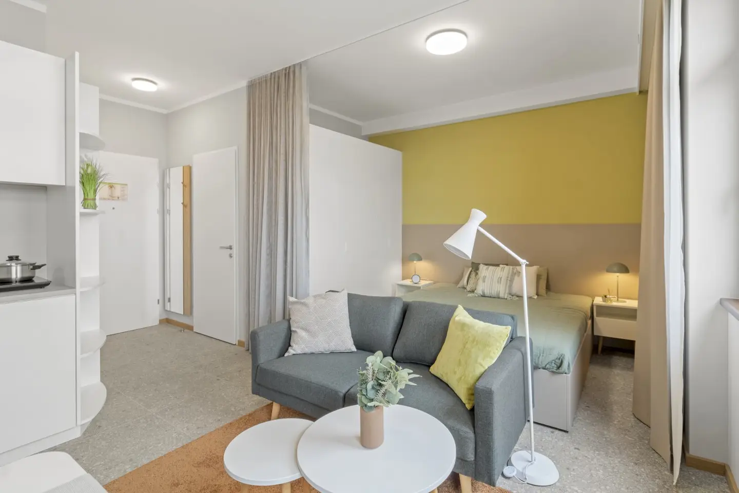 * ALL-INCLUSIVE-LIVING * im HANS-Y - Pauschalmiete (inkl. Strom, Heizung, Internet, Pool, Gym, Spa & vieles mehr) + flexible Laufzeiten!