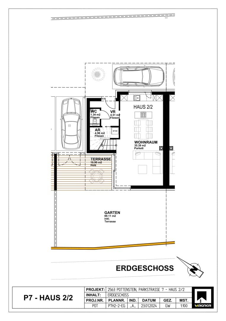 SOMMERAKTION - Küche im Preis inkludiert! Doppelhaushälften sowie ein Einfamilienhaus in Pottenstein! 5 Zimmer + zahlreiche Aussenflächen! UNSCHLAGBARE PREISE!