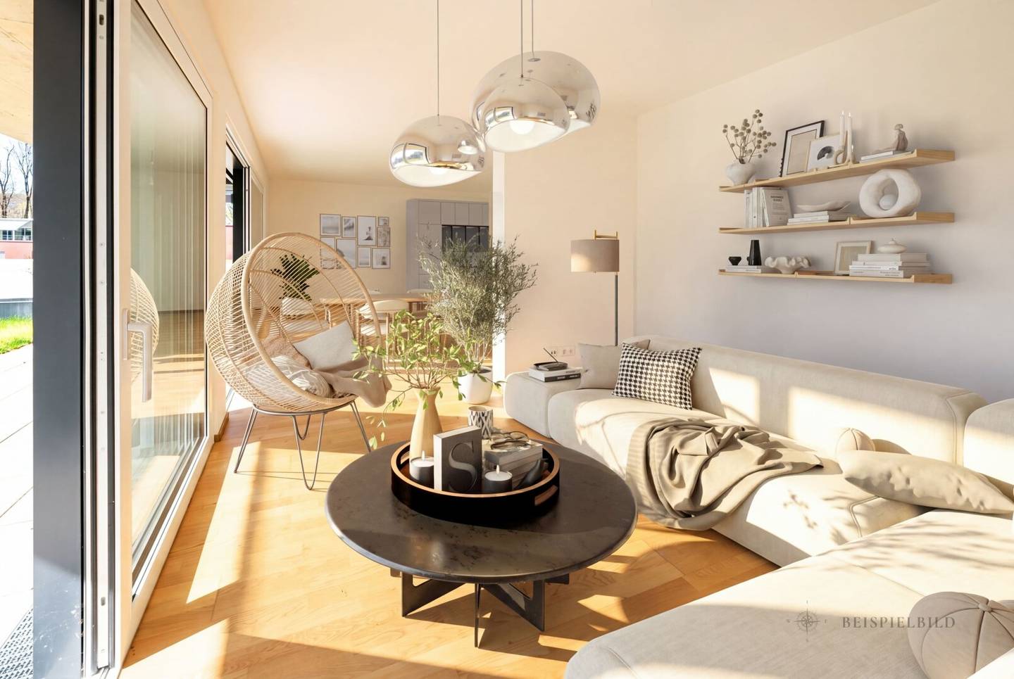 Neubau-Gartenwohnung mit Terrasse & Grünfläche – Wohnen auf höchstem Niveau