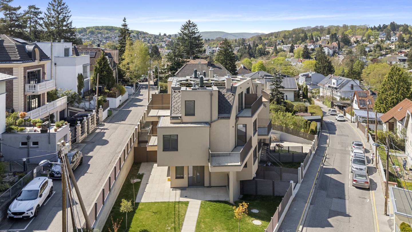Neubau Doppelhaushälfte 1140 Wien | Garten + Dachterrasse | 4-5 Zimmer | Ruhelage | Erstbezug