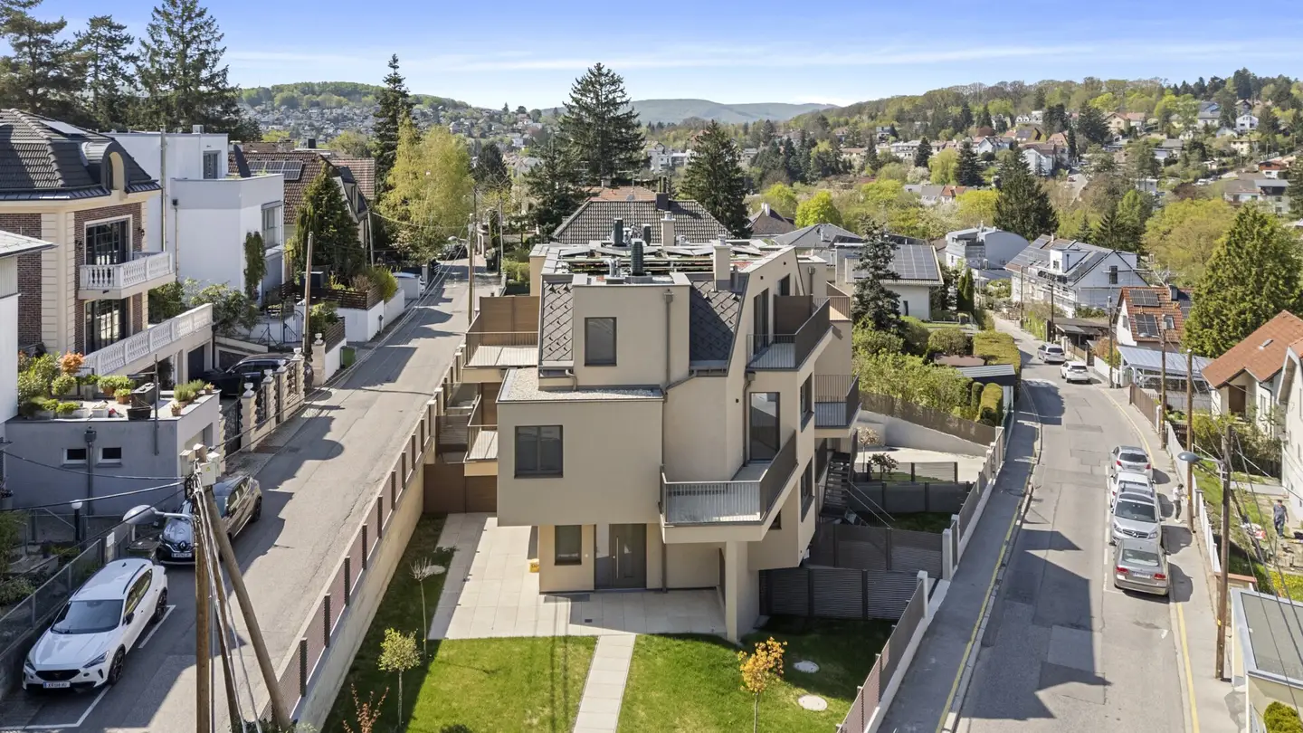 Neubau Doppelhaushälfte 1140 Wien | Garten + Dachterrasse | 4-5 Zimmer | Ruhelage | Erstbezug