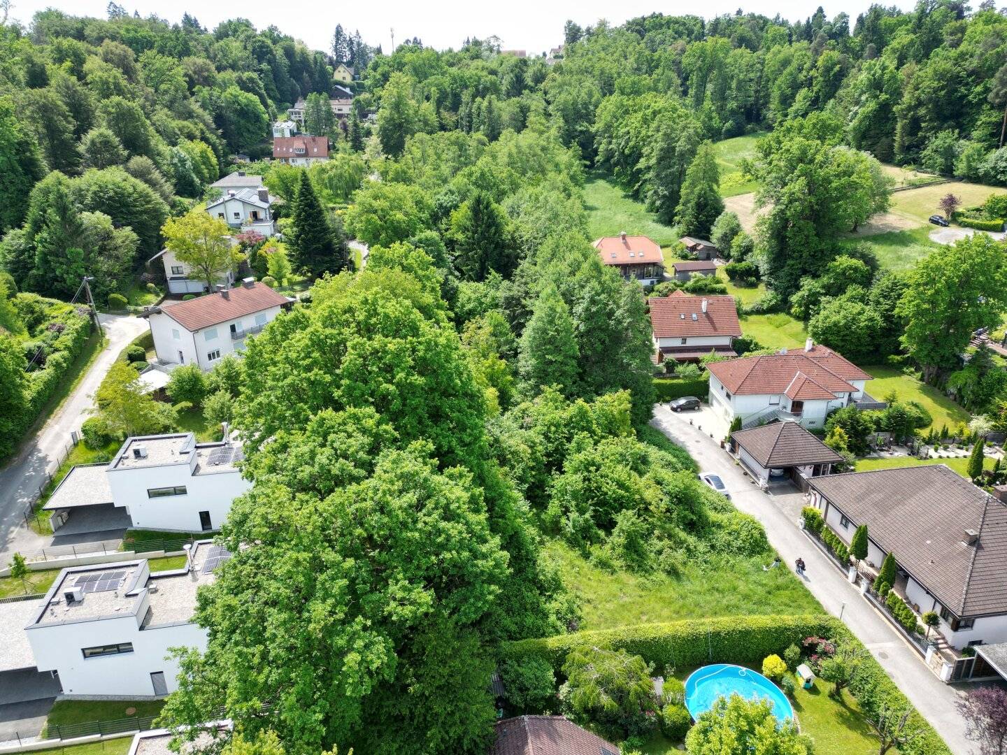 Baugrundstück in Graz-St. Peter – Ruhelage am Ende einer Sackgasse