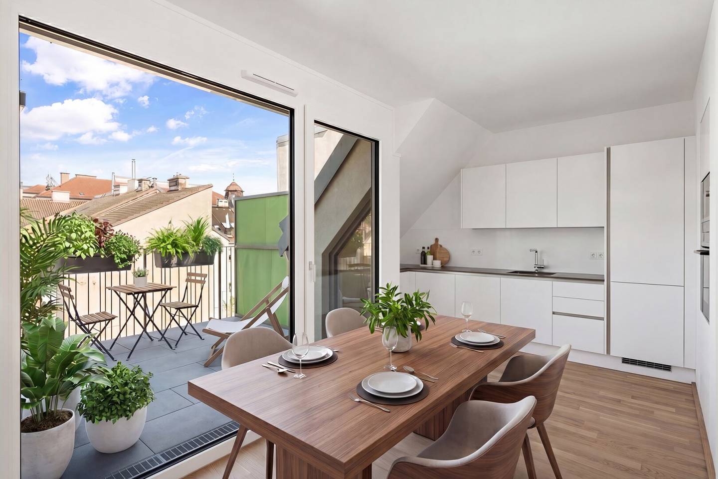 Schallerhof- hochwertige Wohnungen und Townhouse Appartements mit Freiflächen zur Vermietung oder Eigennutzung