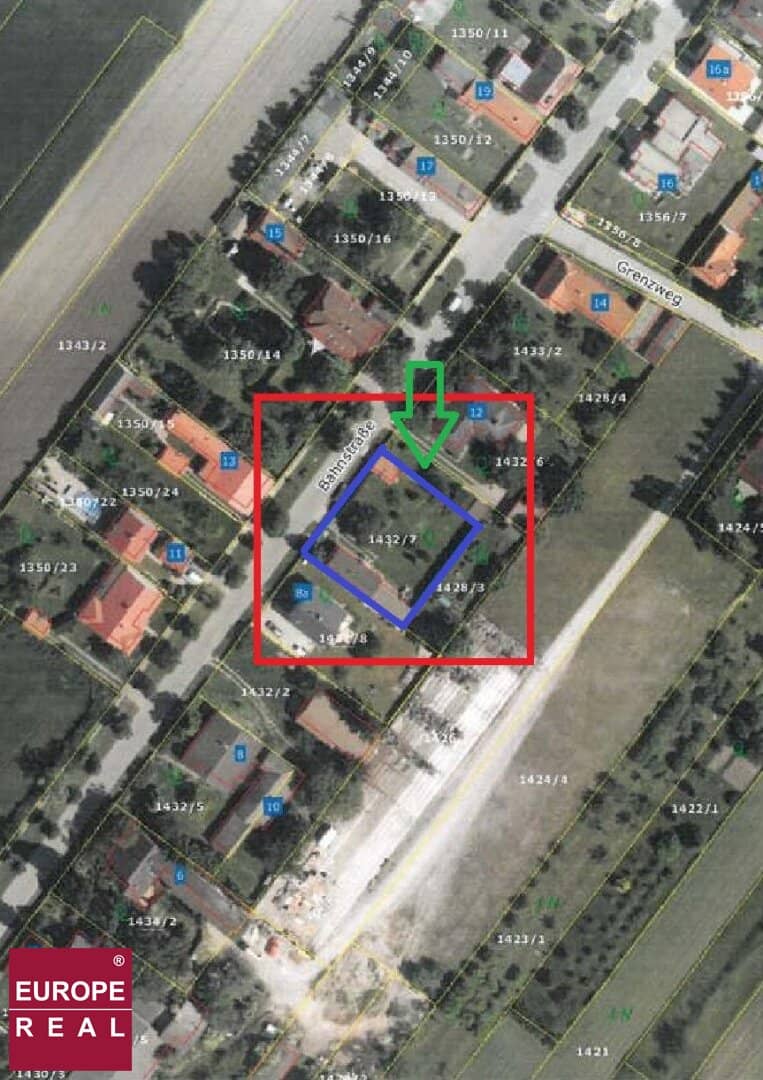 Wunderschöne 865 m² große Liegenschaft, geeignet für den Neubau oder eine Bestandserweiterung
