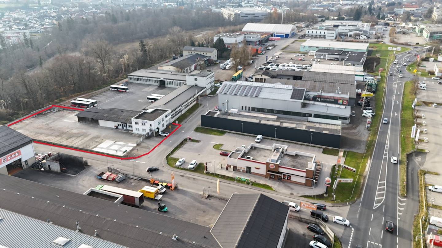 Attraktive Gewerbefläche am Stadtrand von Vöcklabruck Nahe B145