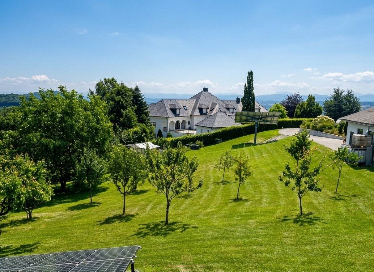 Baugrund | Panoramablick über Linz | Gesamt 1.525 m² oder geteilt ab € 179.500 | Sackgassenlage | Steyregg, OÖ