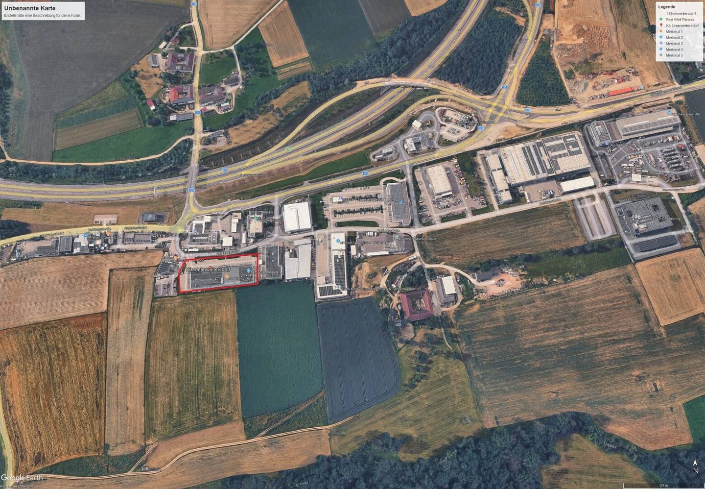 Vermietung einer attraktiven Geschäftsfläche im Fachmarktzentrum Unterweitersdorf