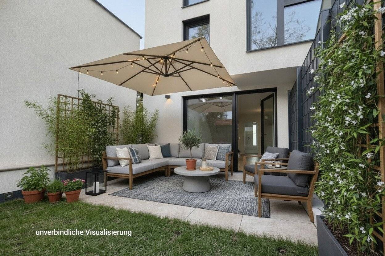 Mehr als eine Wohnung: modernes Townhouse mit eigenem Garten & Hausgefühl im Projekt KLUGARTOWN!