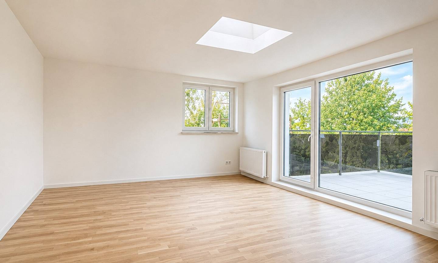 Helle 2-Zimmer-Wohnung mit großer Terrasse!