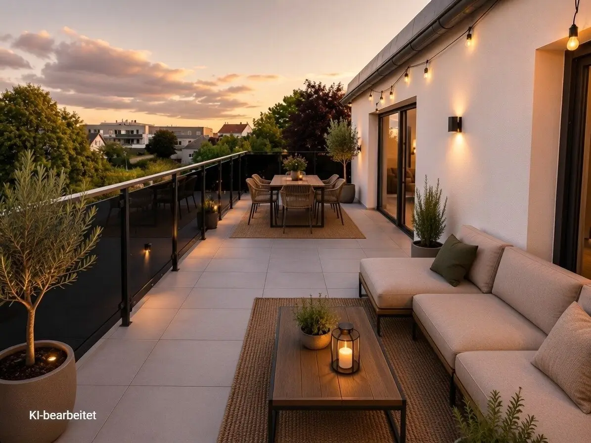 Helle 2-Zimmer-Wohnung mit großer Terrasse!