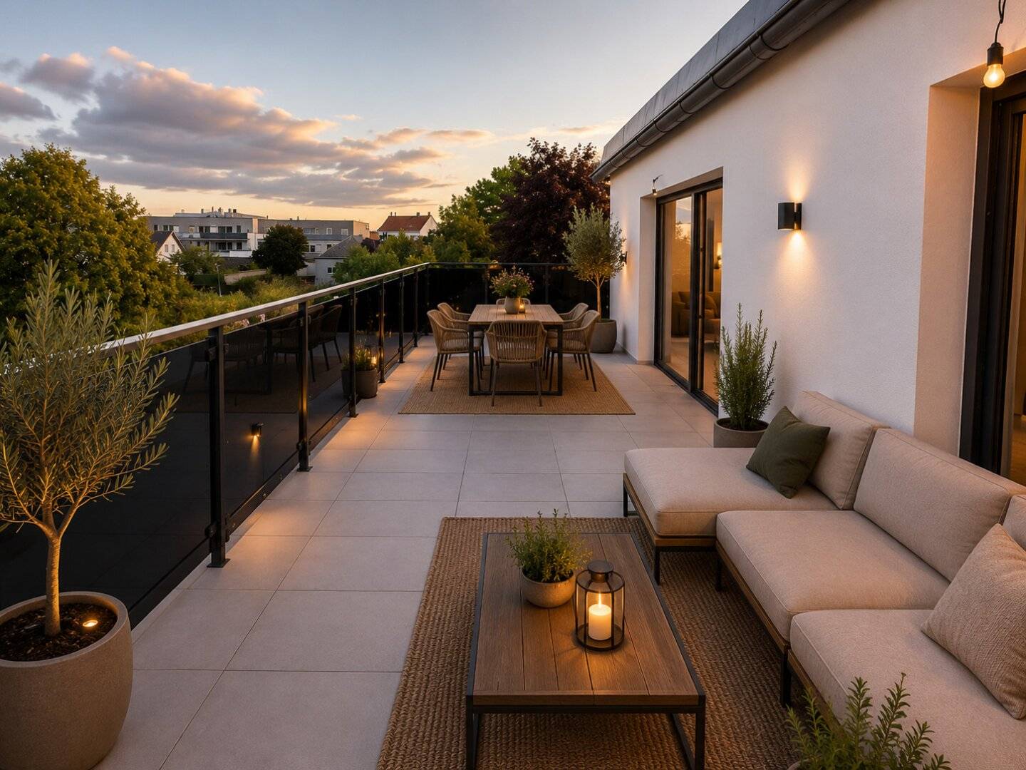 Helle 2-Zimmer-Wohnung mit großer Terrasse!