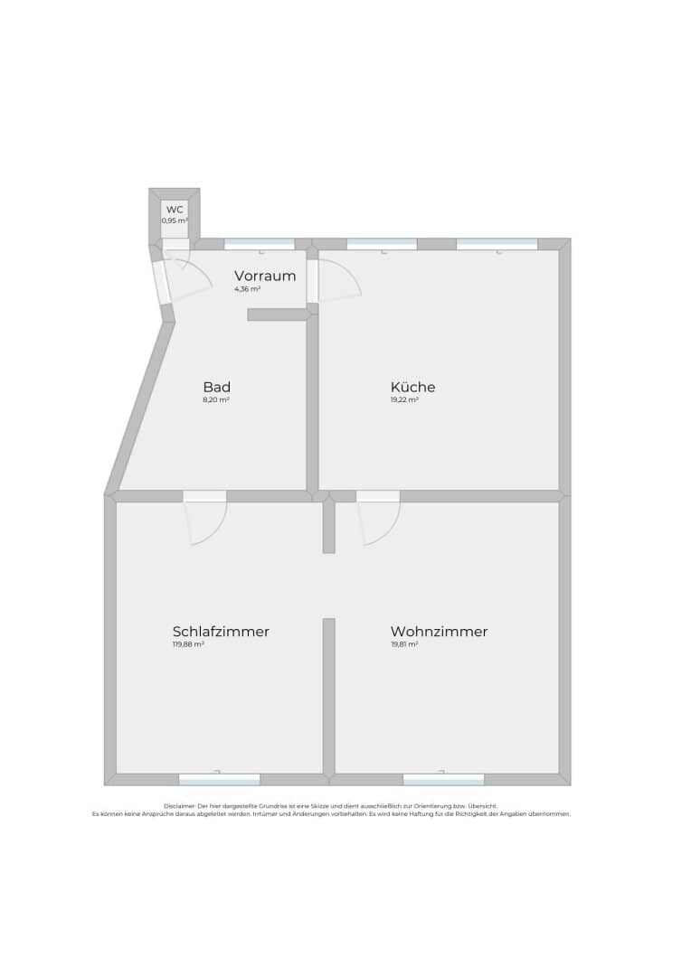 Helle Anlegerwohnung mit Zukunftspotenzial – Unbefristet vermietet, nahe der geplanten U5