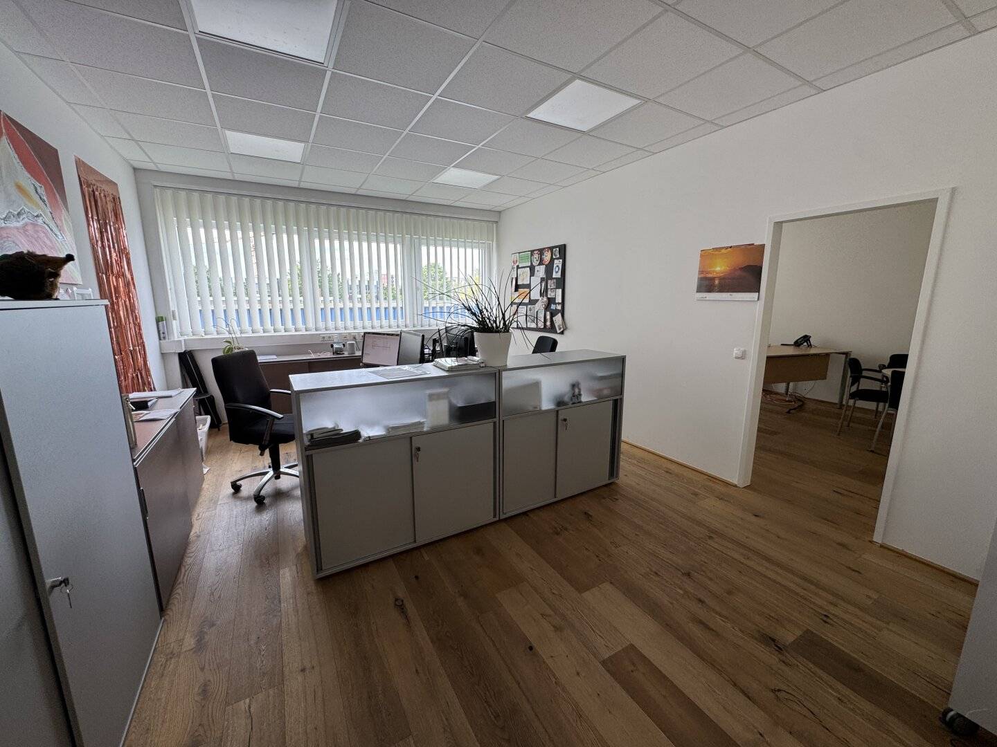 Vermietung einer modernen attraktiven Bürofläche mit kleinem Lager am Linzer Franzosenhausweg