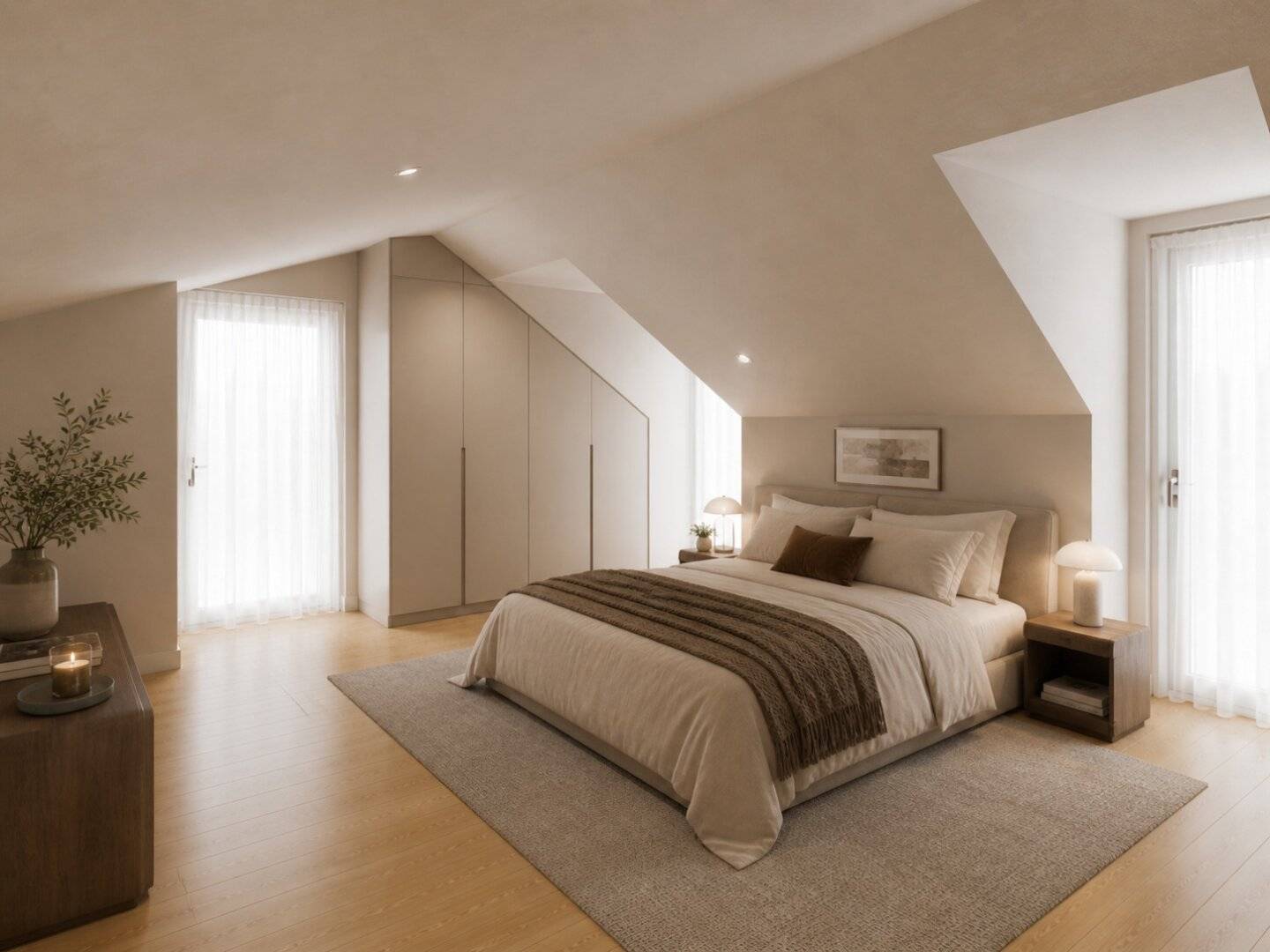 Moderne Dachgeschoss-Maisonette mit Blick über die Dächer Wiens!