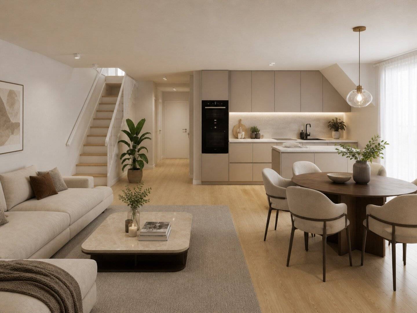 Moderne Dachgeschoss-Maisonette mit Blick über die Dächer Wiens!