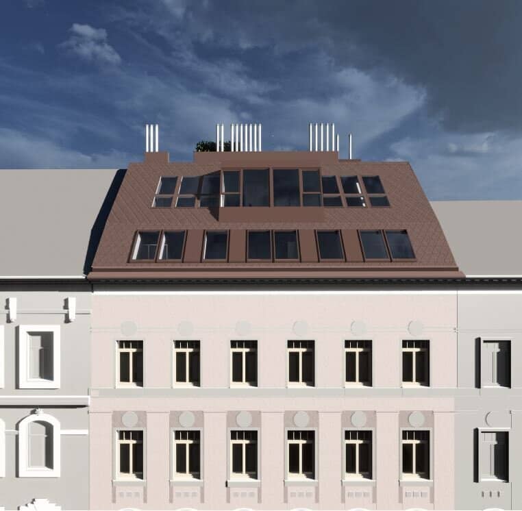 Rohdachboden | mit Baubewilligung | 3 Dachgeschoßwohnungen