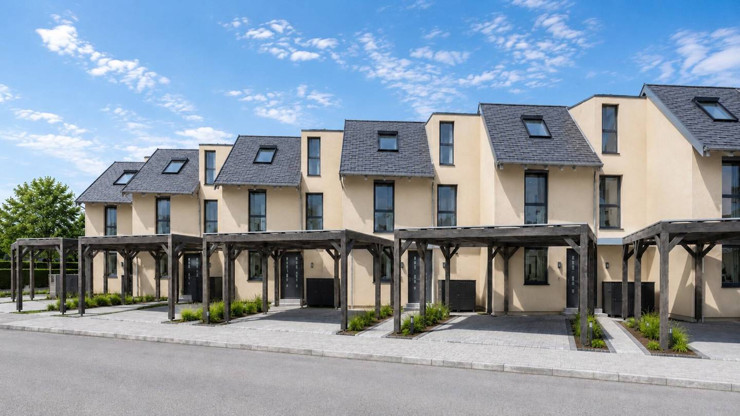 Exklusives Reihenhausprojekt in Katzelsdorf – modernes Wohnen mit Garten, Terrassen und großzügigem Raumkonzept
