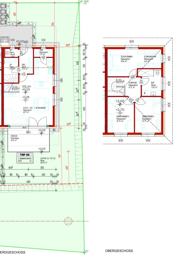 MAISONETTE MIT GARTEN - 4 ZIMMER, EIN PROJEKT, VIELE MÖGLICHKEITEN