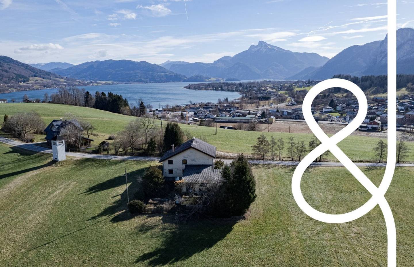 TRAUM VOM HAUS; BEEINDRUCKENDES BAUGRUNDSTÜCK MIT SEE- & BERGBLICK