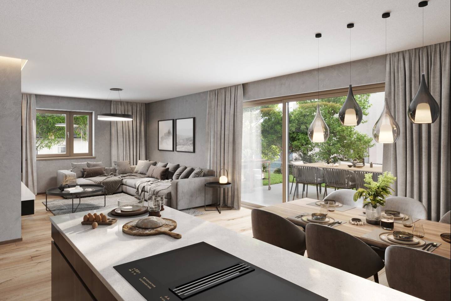 FÖRDERWÜRDIGE & PROVISIONSFREIE 3-ZIMMER GARTENWOHNUNG