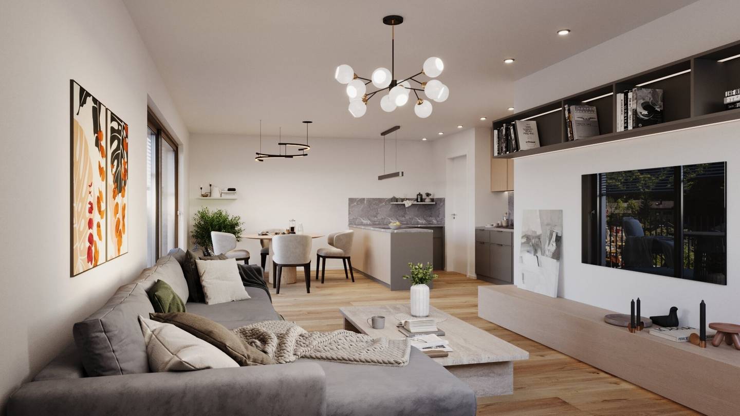 FÖRDERWÜRDIGE & PROVISIONSFREIE 3- ZIMMER WOHNUNG MIT SONNIGEM BALKON