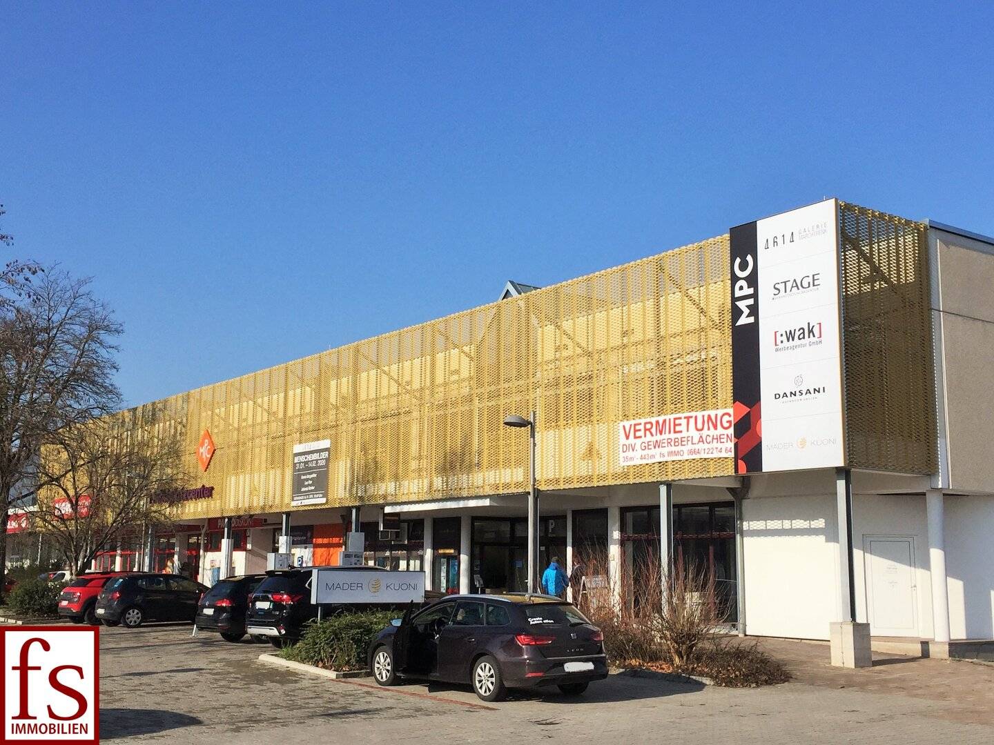 66 m² BÜRO-/PRAXIS-/GESCHÄFTSFLÄCHE - 1.OG mit Lift - Markt-Platz-Center