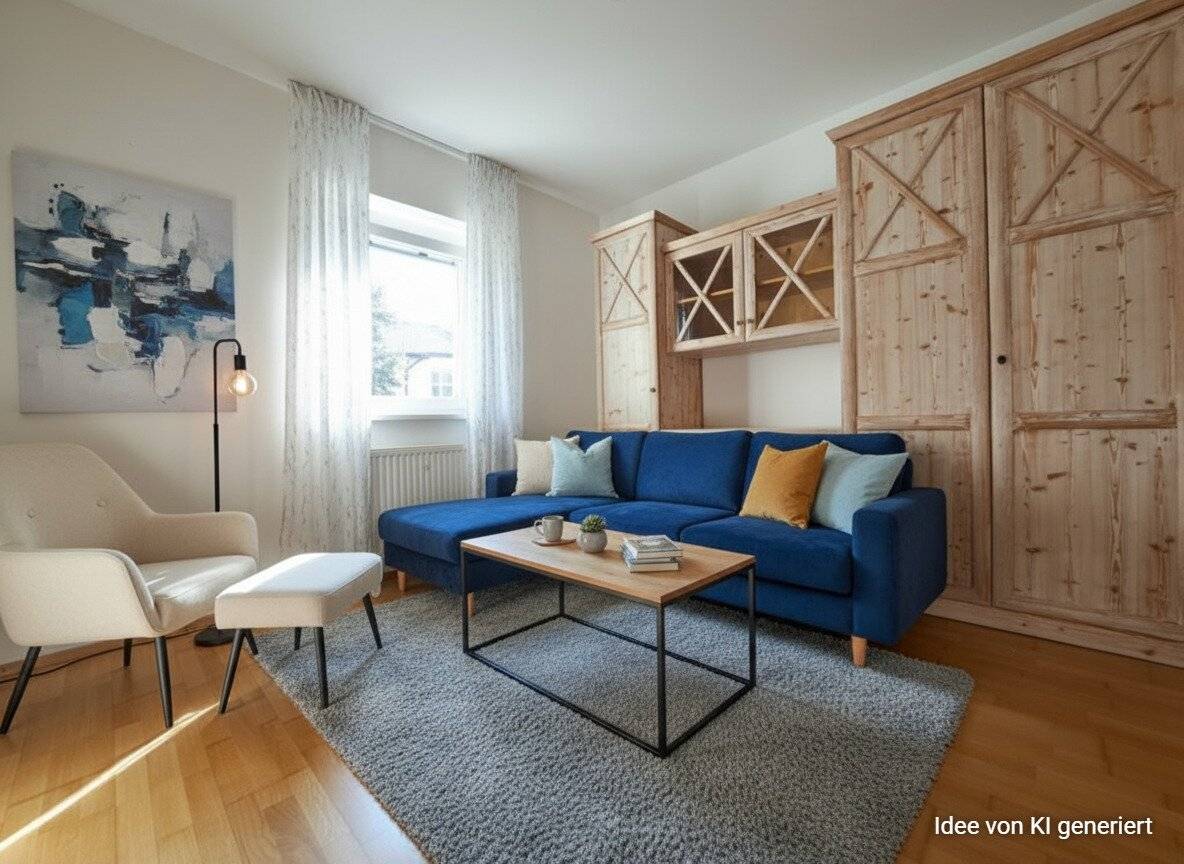 Moderne 4-Zimmer-Wohnung mit Sonnenbalkon und großem Dachboden