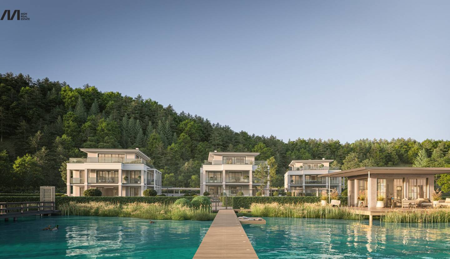 The Hamptons Am Wörthersee zwischen Velden und Maria Wörth ein Rückzugsort, der nicht Eindruck macht - sondern Eindruck hinterlässt