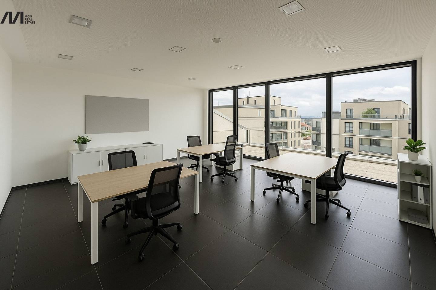 Repräsentatives Büro mit Weitblick – arbeiten in stilvoller Atmosphäre