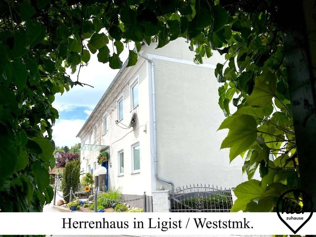 * Top-Lage Ligist: Traumhaftes Herrenhaus mit dzt. 4 Wohneinheiten (momentan als großes Einfamilienhaus genutzt!) und weiteren Grundstücken *