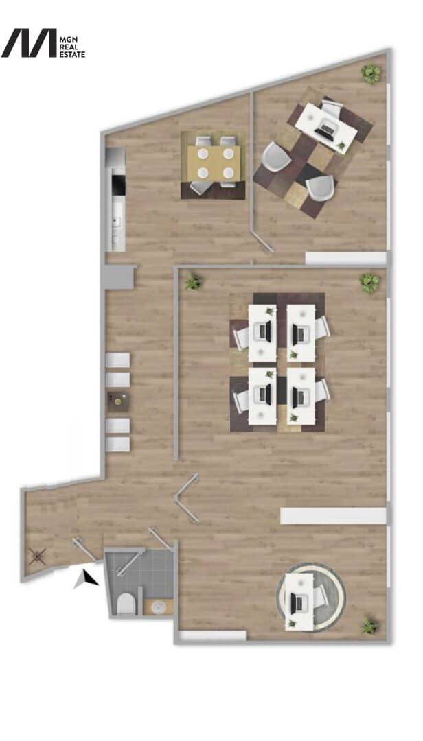 Großes Büro / Praxis in der Villacher Innenstadt