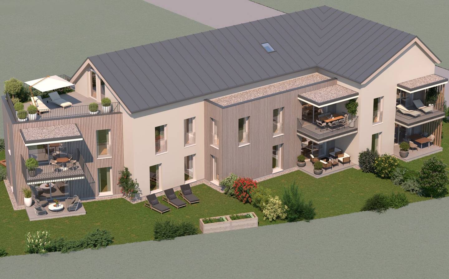 NEUBAUPROJEKT: PRÖLLHOFSTRASSE | OBERALM - 2 Zimmer Gartenwohnung - PROVISIONSFREI!