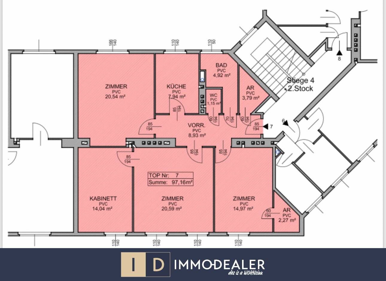 ** EINMAL STADLAUER, IMMER STADLAUER - 4 ZIMMER NEUBAUWOHNUNG MIT LOGGIA **