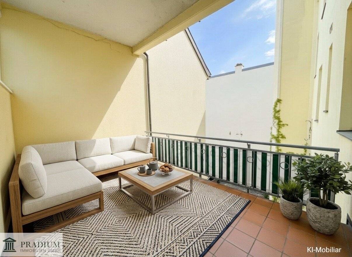 Rainer: 3-Zimmer-Altbauwohnung mit Terrasse