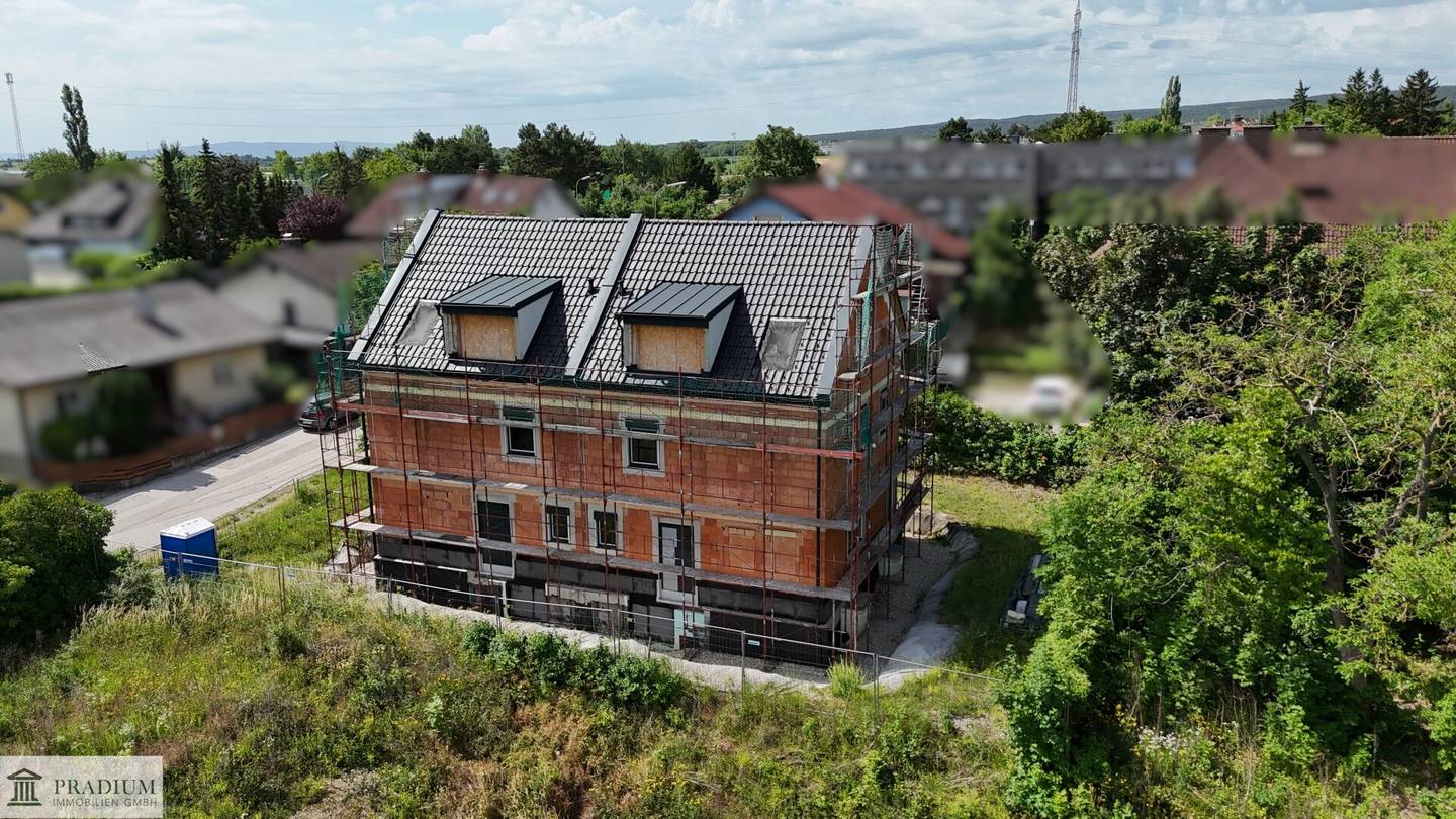Wohnen mit Weitblick - Doppelhaushälfte im Rohbau in Enzesfeld-Lindabrunn