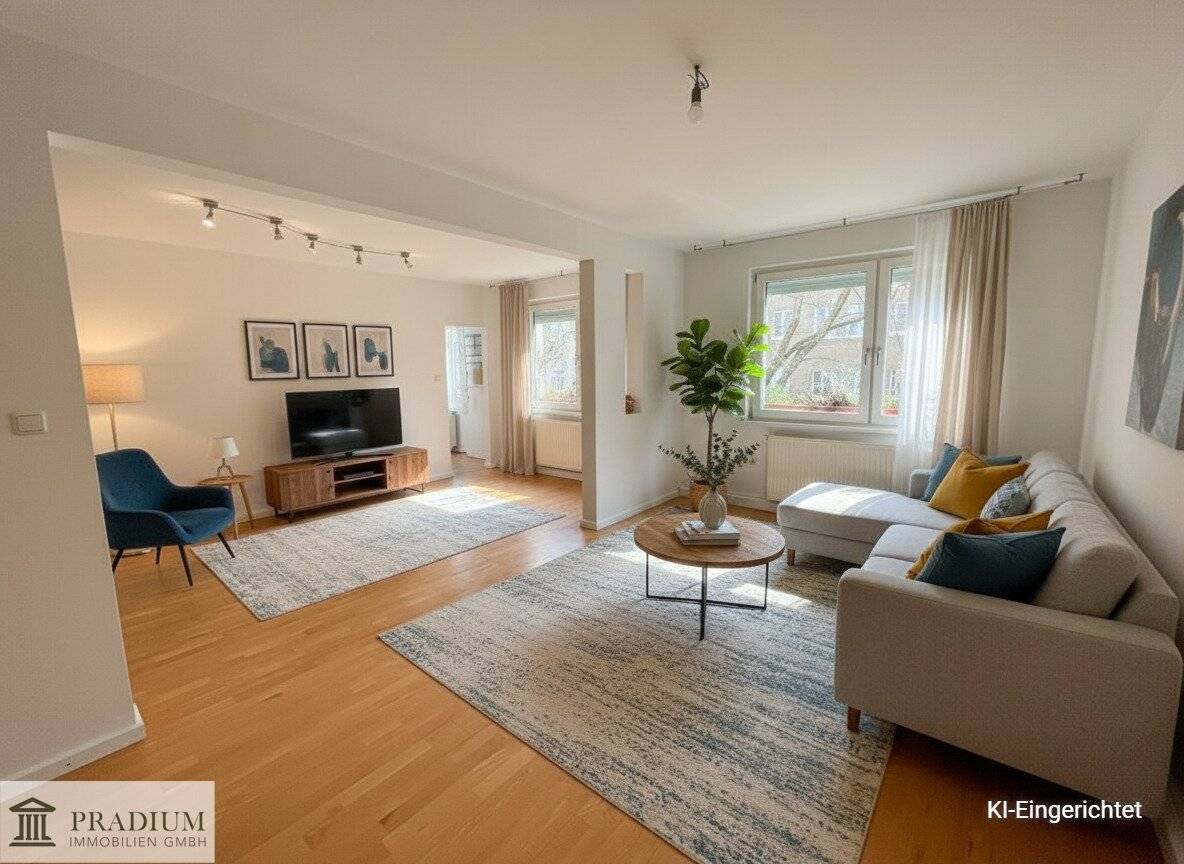 Park Living - 4 Zimmerwohnung auf 100m² Wohnfläche Nähe Matzleinsdorfer Platz