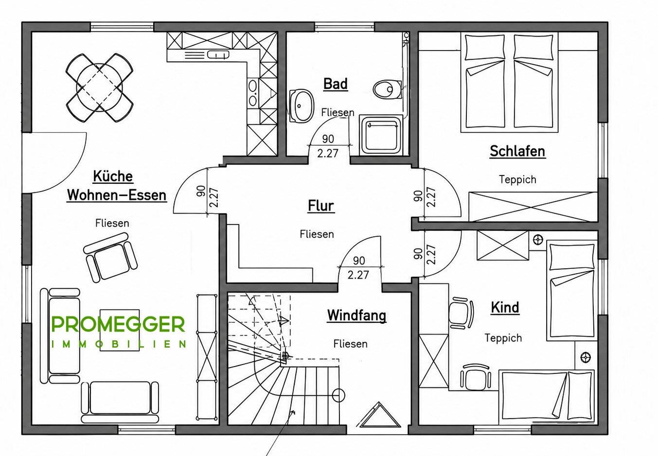 Exklusives Zweifamilienhaus mit Pool, großem Garten & touristischem Potenzial in Gröbming