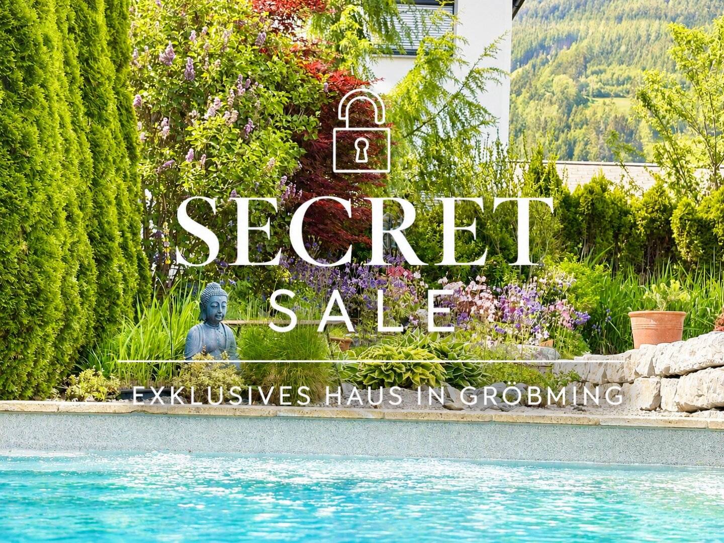 Exklusives Zweifamilienhaus mit Pool, großem Garten & touristischem Potenzial in Gröbming
