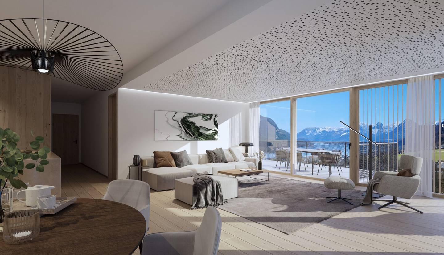 exklusive Terrassenwohnung mit Whirlpool & beeindruckendem Wolfgangsee-Blick