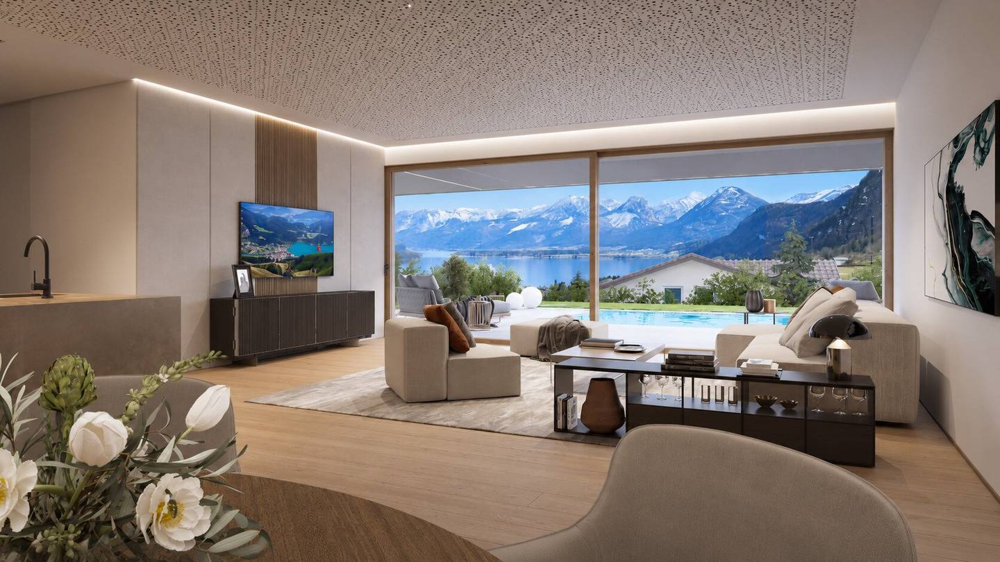 Exklusive Gartenwohnung mit privatem Pool & traumhaftem Wolfgangsee-Blick