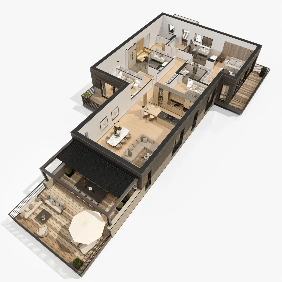 Einzigartiges Penthouse in erster Seereihe am Wörthersee – außergewöhnliche Dimensionen, maximale Privatsphäre und spektakuläres Outdoor-Living