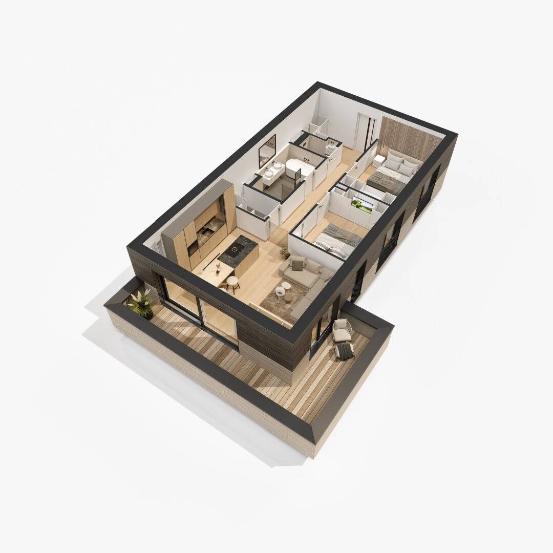 Stilvolle Seeresidenz mit Terrasse – kompakter Luxus in absoluter Premiumlage